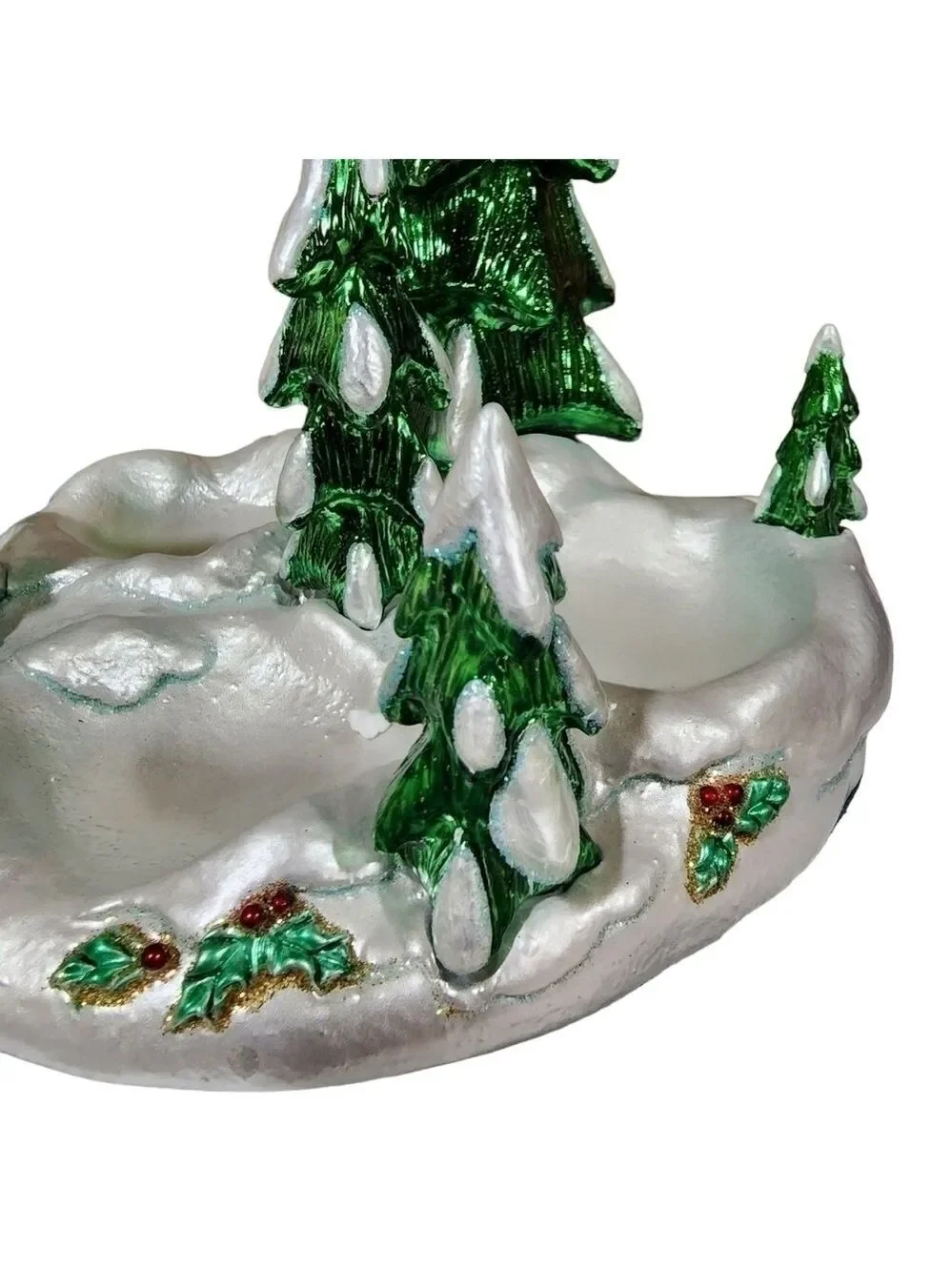 Waterford Holiday Heirloom Winter Tree snowy scene decor Village